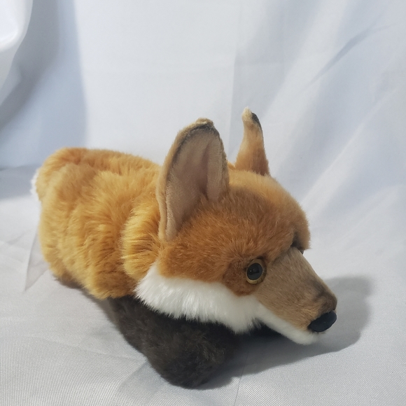 🌞SOLD🌞 Miyoni by Aurora 15-Inch Fox Plush Stuffed Animal 2018 Red White Brown - Picture 2 of 12